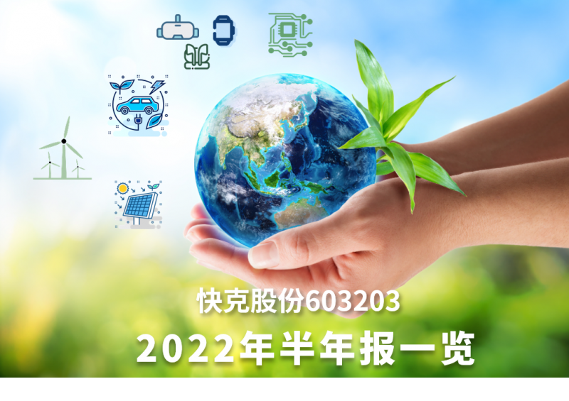 快克股份2022年半年報壹覽